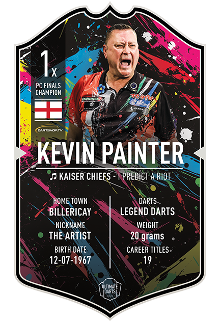 Kevin Painter Ultimate Darts Card