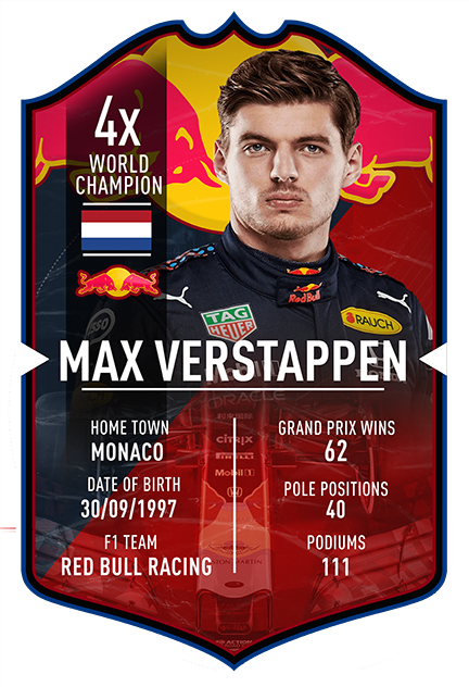 Max Verstappen Wereldkampioen Ultimate Card